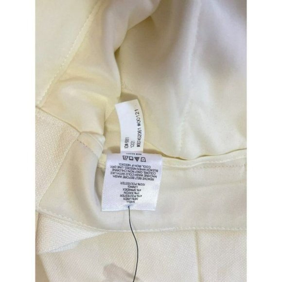 EXPRESS Light Beiges Women’s Pants Ankle Super HighRise Belted Size 4 NWT - Picture 6 of 16